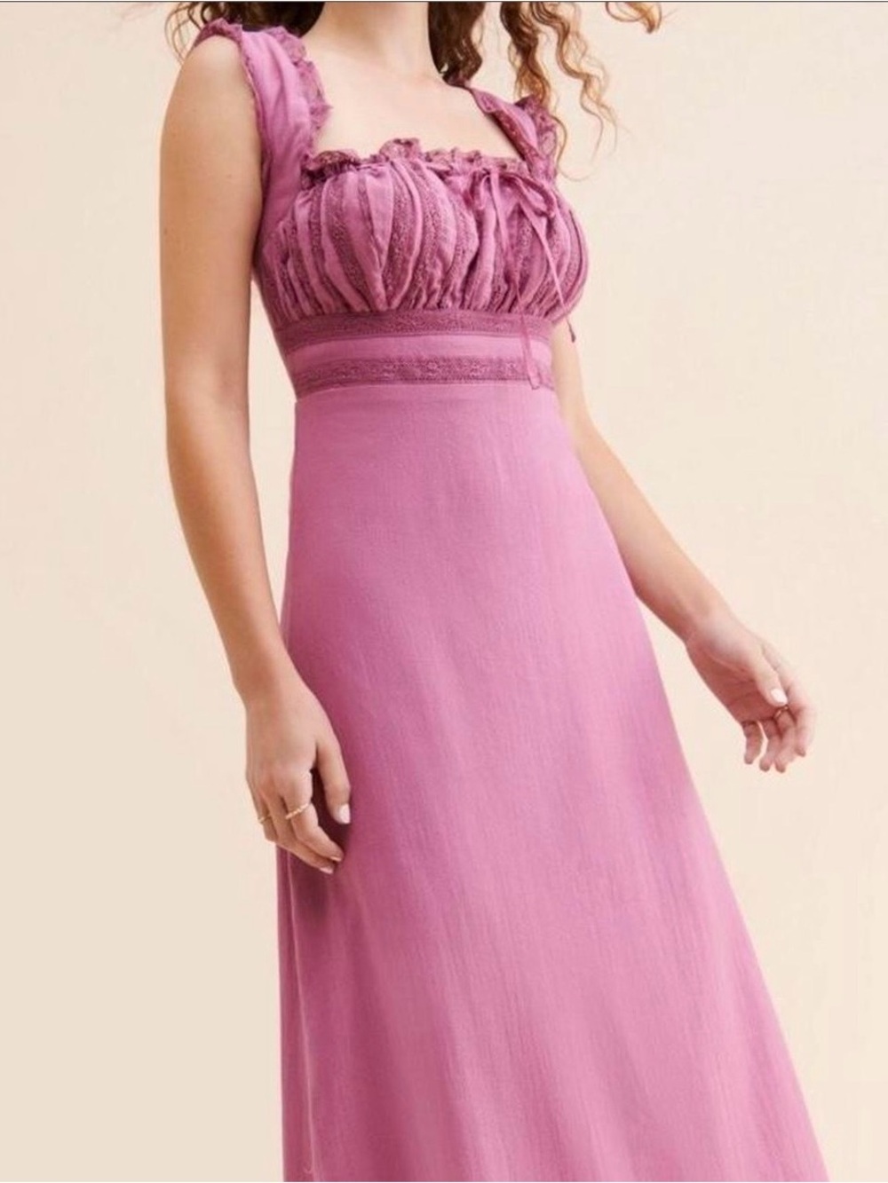 Free People Moon Eyes Midi Dress Size Small - Picture 3 of 7